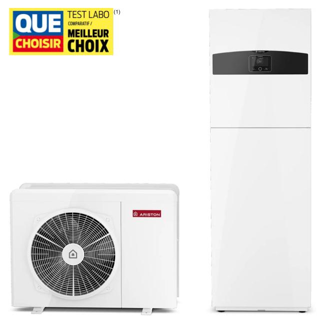 Pompe à chaleur air-eau Ariston Nimbus Compact M Net R32 - Chauffage et ECS